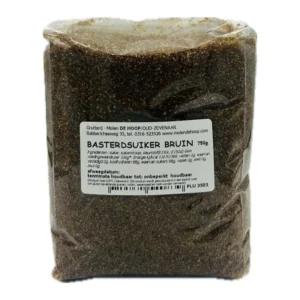Basterdsuiker bruin 750 gram