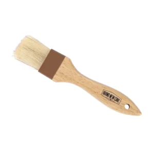 Kwast hout natuurhaar 5 centimeter / lengte 21 centimeter