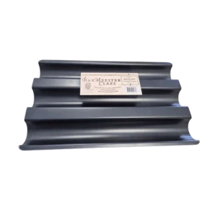 Stokbroodplaat blauwstaal 24x37 centimeter