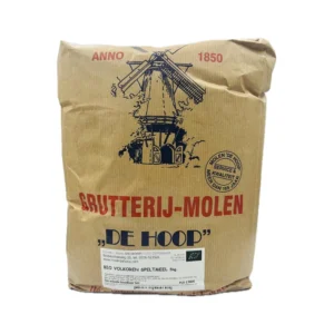 Bio volkoren speltmeel 5 kilogram