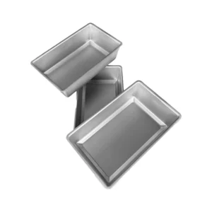 Broodvorm Alusteel 18 x 12 x 6 centimeter