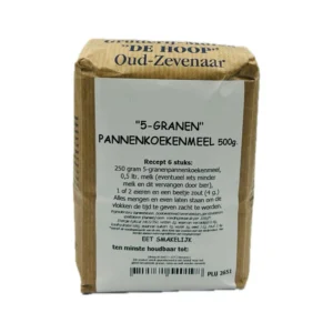 5 granen pannenkoeken mix 500 gram