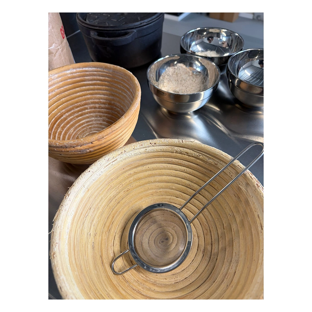 Workshop zuurdesembrood bakken