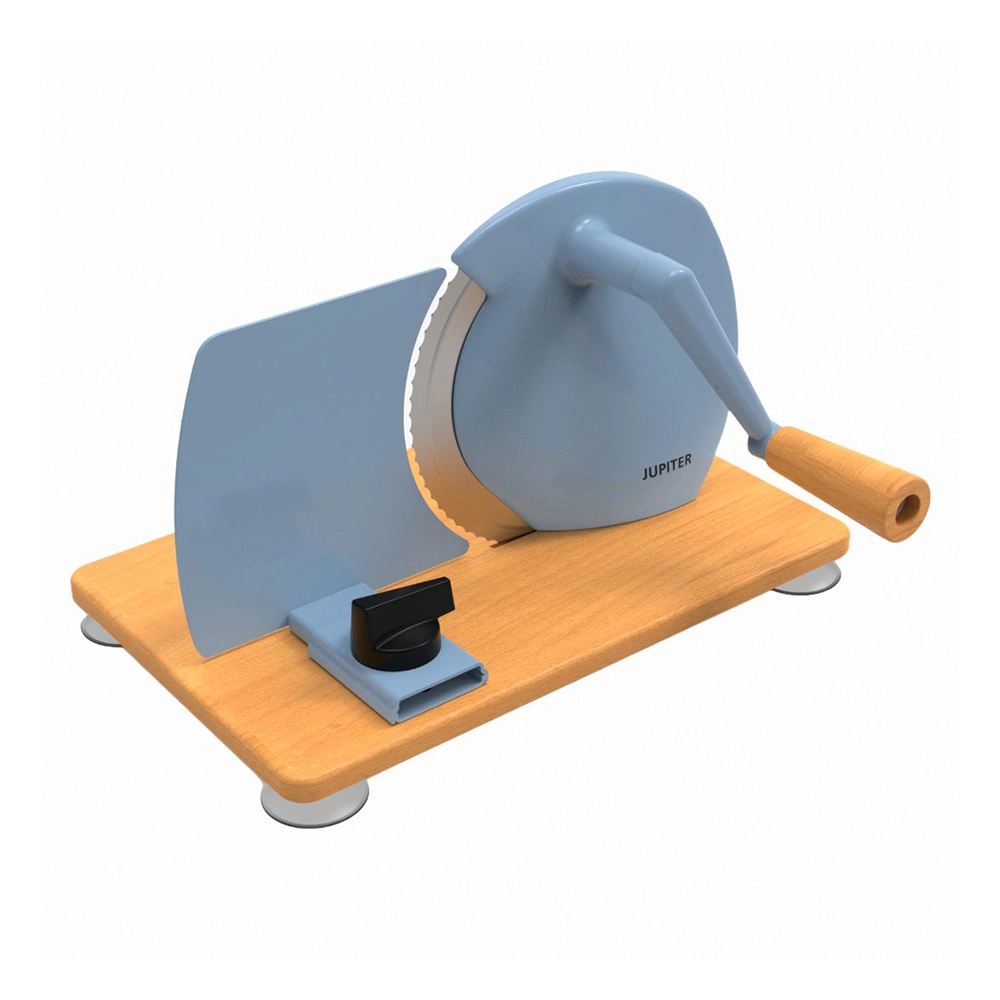 Iron handmatige snijmachine blauw