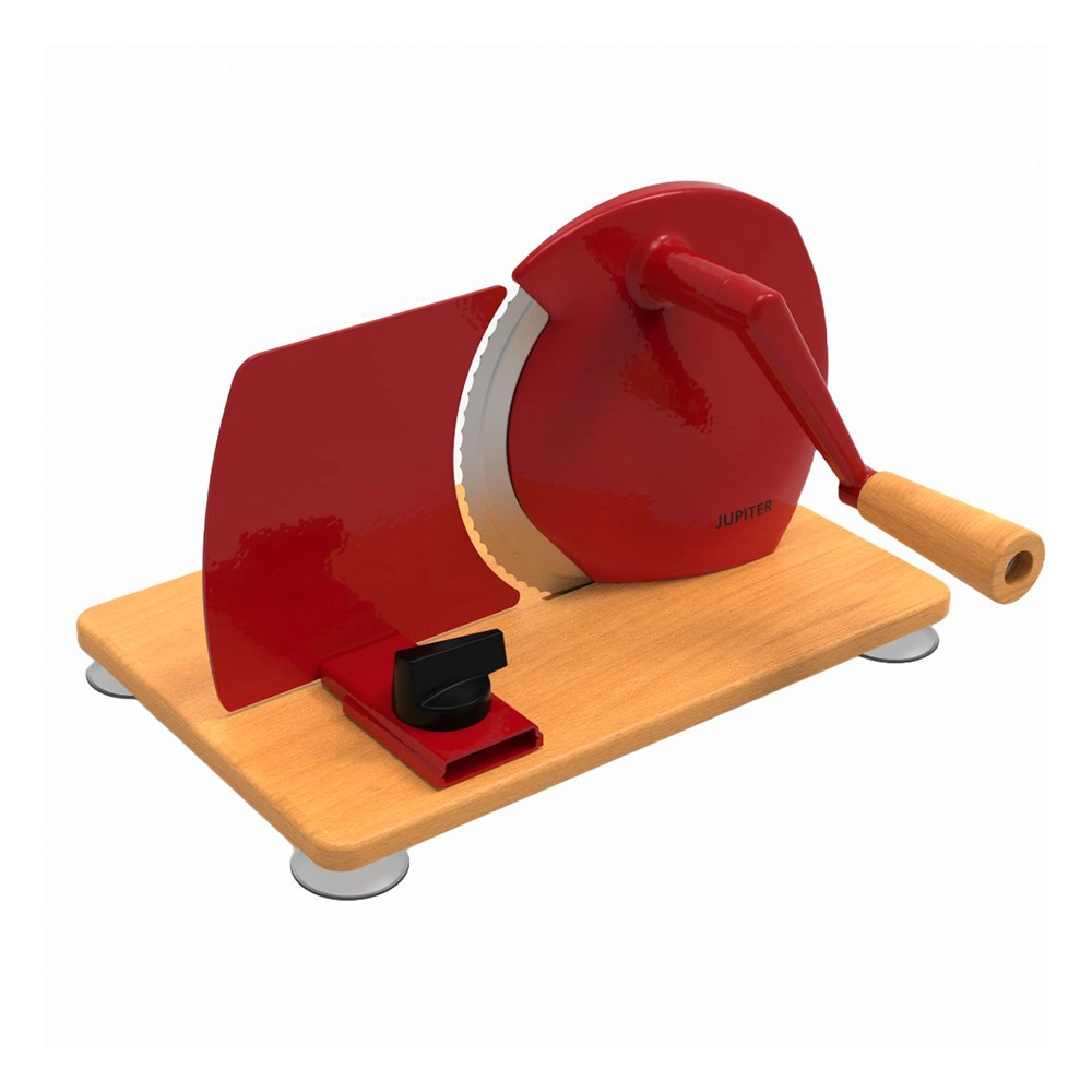 Iron handmatige snijmachine rood