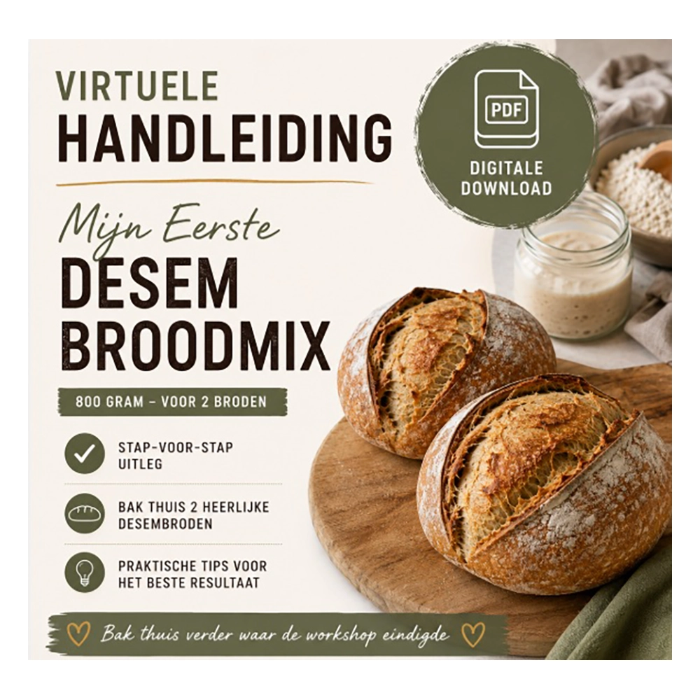 Handleiding mijn eerste desem broodmix